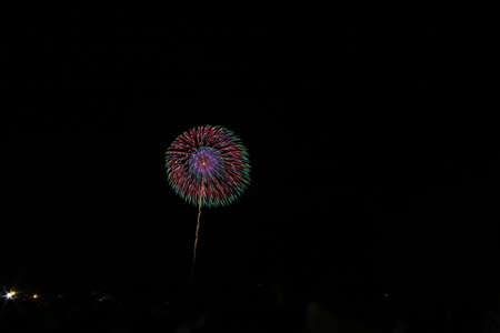2019 Kashiwazaki fireworks displayの写真素材