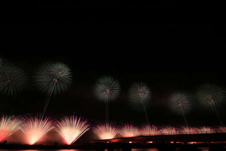 2019 Japan's Three Great Fireworks "Nagaoka Fireworks"の写真素材