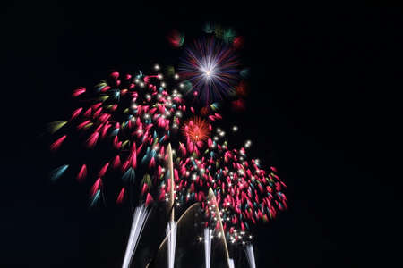 Fireworks in 2019の写真素材