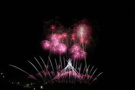 2019 Tsuneso River Fireworks Festivalの写真素材