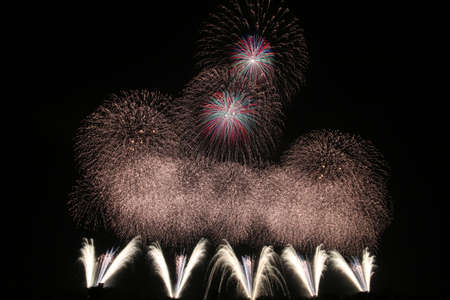 2019 Akagawa Fireworks Festivalの写真素材