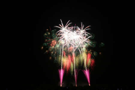 2019 Akagawa Fireworks Festivalの写真素材