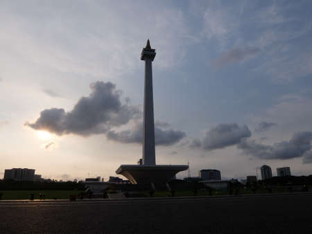 Indonesia Independence Monument Monasのeditorial素材
