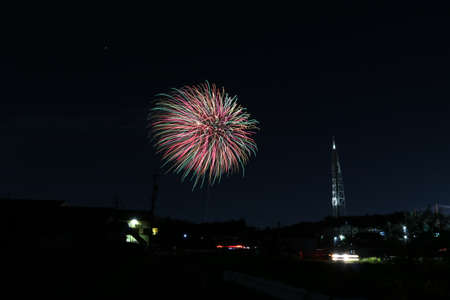 Fireworks in Seto Cityの写真素材