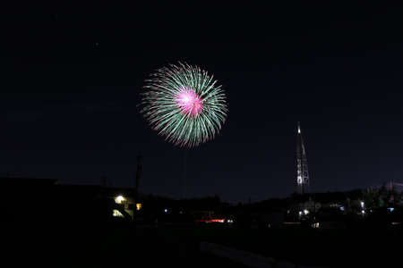 Fireworks in Seto Cityの写真素材