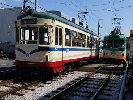 tosa electric railway in Japanのeditorial素材