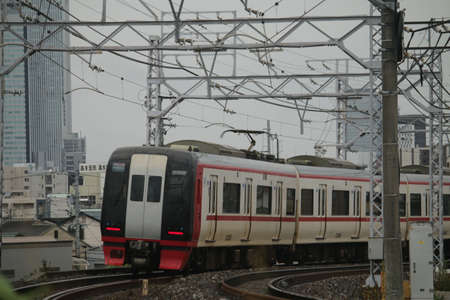 Trains of the Nagoya Railwayの写真素材