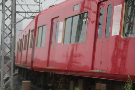 Trains of the Nagoya Railwayの写真素材