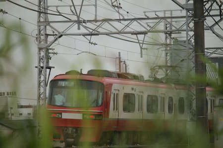 Trains of the Nagoya Railwayの写真素材