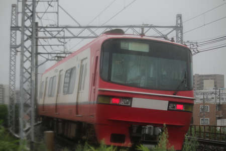 Trains of the Nagoya Railwayの写真素材