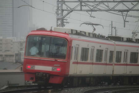 Trains of the Nagoya Railwayの写真素材