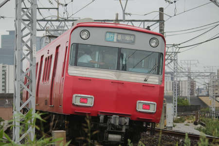 Trains of the Nagoya Railwayの写真素材