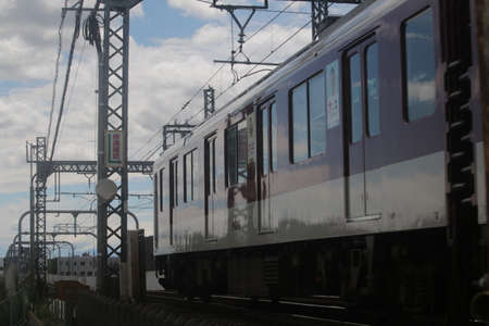 Nippon Steel Kintetsu Nagoya Line Trainの写真素材