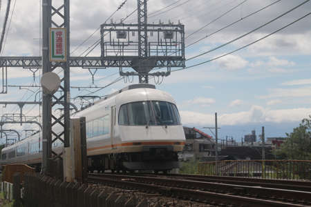 Nippon Steel Kintetsu Nagoya Line Trainの写真素材
