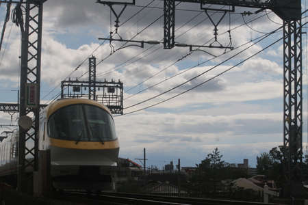 Nippon Steel Kintetsu Nagoya Line Trainの写真素材