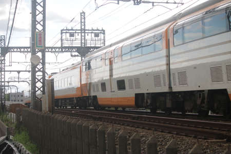 Nippon Steel Kintetsu Nagoya Line Trainの写真素材