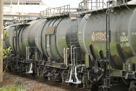 Sanki Railway Sangi Line Trainの写真素材
