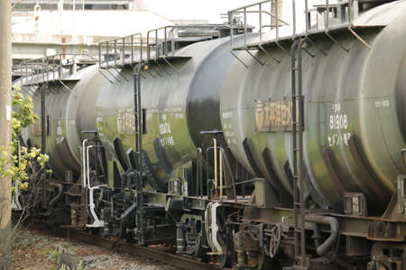 Sanki Railway Sangi Line Trainの写真素材