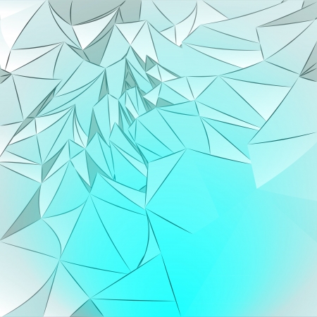 blue crystal mountain structure template card concept vector のイラスト素材