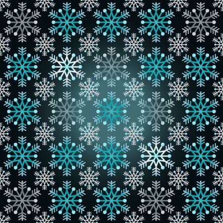 magic dark bright wrap paper snowflake motive vector illustrationのイラスト素材