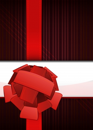 red striped luxury layout with ribbon text place illustrationのイラスト素材