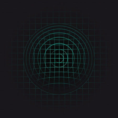 blue lines in grid on black composition illustrationのイラスト素材