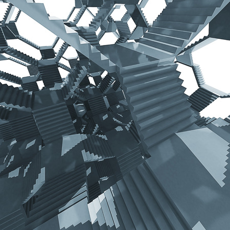 stairway architecture structure interior composition illustrationの写真素材