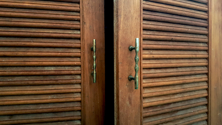 Door knob - vintage effectの写真素材