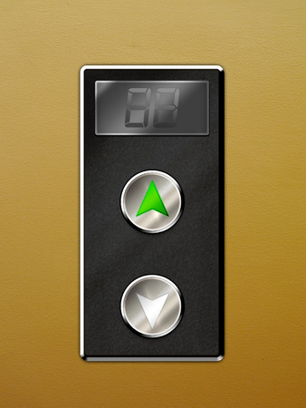 Elevator Button up and down direction