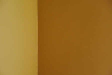 Yellow and brown background wall textureの写真素材