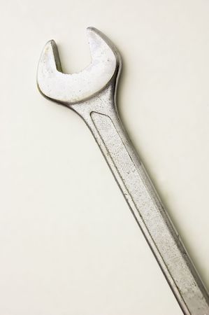 Close-up of wrench used by mechanics