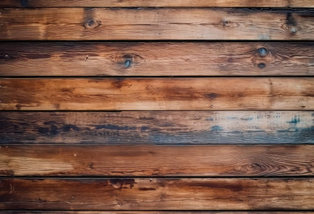 Wooden background made of planksの素材