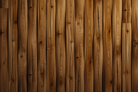 Wood planks make a textured wallの素材