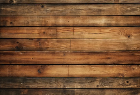 Wooden background made of planksの素材