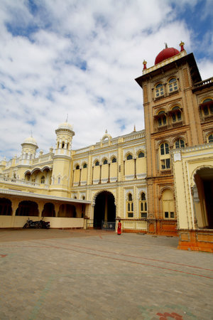 Maharaja`s Palace ot Mysore. Indiaの写真素材