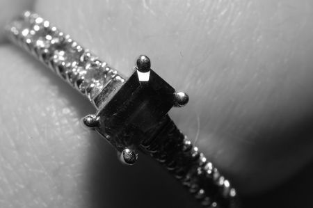 Sapphire Ringの写真素材