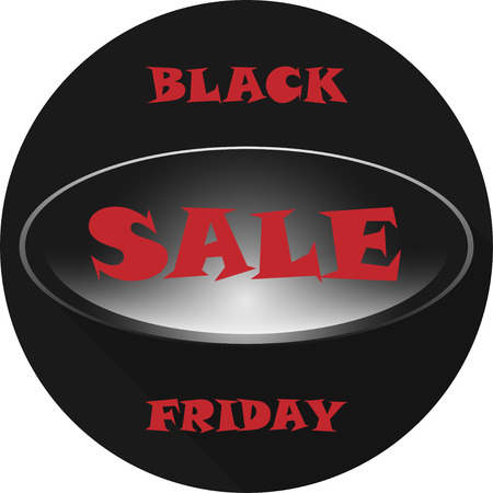 Black Flyer Black  Fridayのイラスト素材