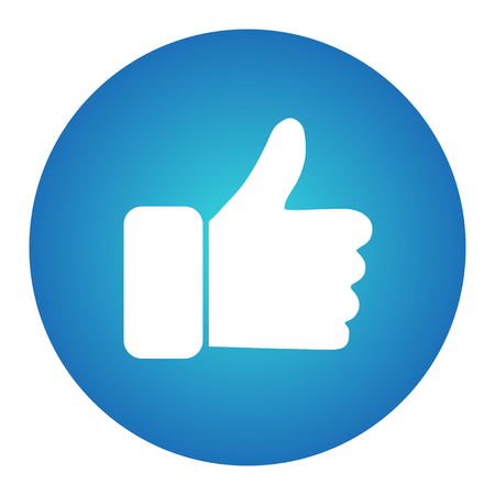 Thumbs  up iconのイラスト素材