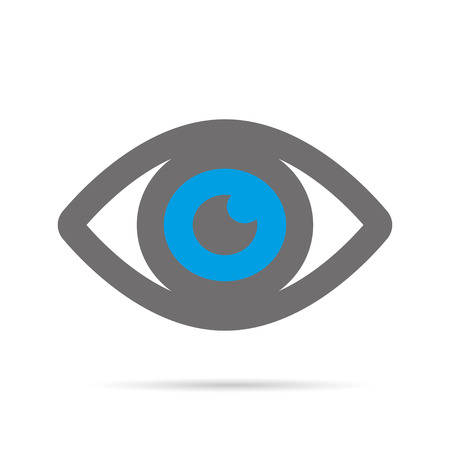 Eye icon. Eye Logo design.  Vision Logotype concept.のイラスト素材
