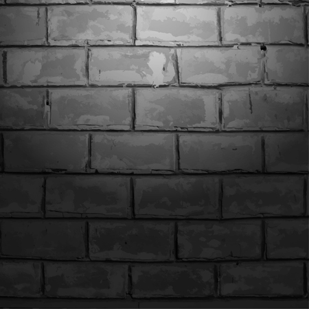 Brick background  with lightのイラスト素材