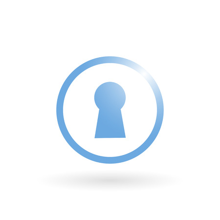 Lock flat icon vector eps10のイラスト素材