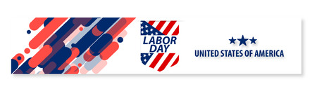 United state of America Labor Day poster designのイラスト素材