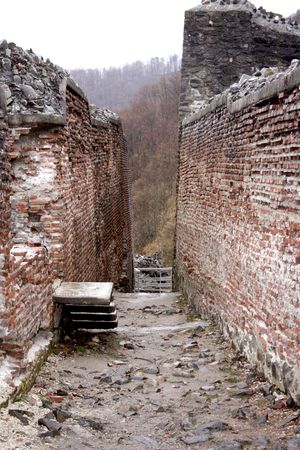 an antigue fortressの写真素材