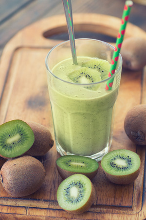 Kiwi Smoothieの写真素材