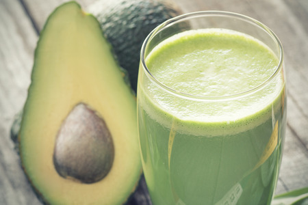 avocado smoothieの写真素材