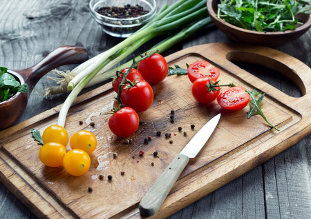 Vegetables and spicesの写真素材
