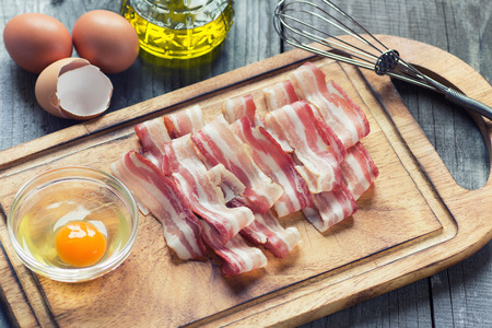 breakfast preparingの写真素材