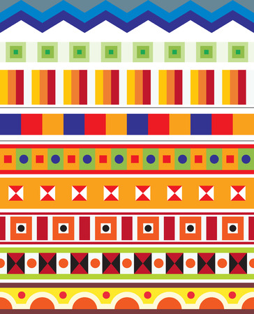 Vector Poster Childrens Ornament setのイラスト素材