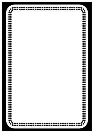 Vintage pattern style page borderのイラスト素材