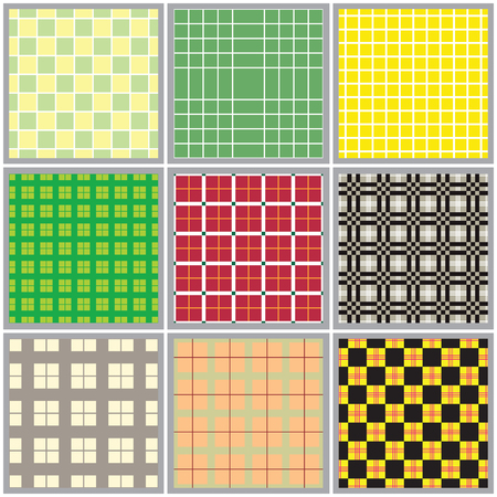 Vector color vintage background setのイラスト素材